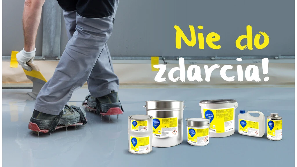 Posadzki żywiczne Weber - nie do zdarcia