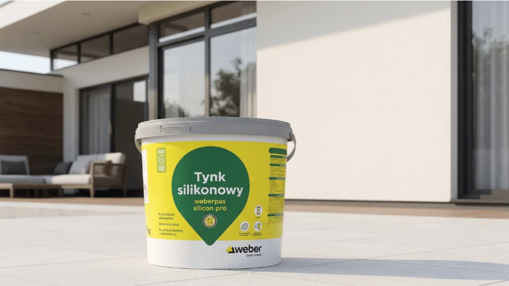 Tynk silikonowy Weber