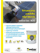 Bitumiczna powłoka, naprawa dachu