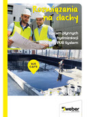System płynnych hydroizolacji weber.dry PUR system folder weber.dry PUR system na dachy