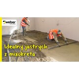 Posadzki mixokretem - spoiwo weberfloor FIBROCEM zastępujące cement Thumbnail