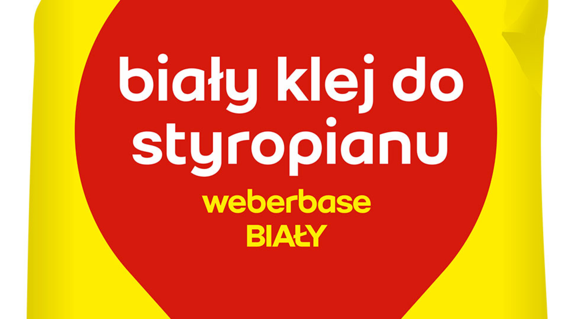 weberbase BIAŁY - klej do styropianu biały klej do styropianu