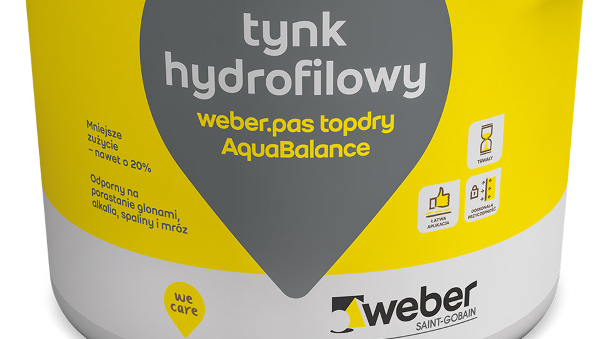 Tynk weber.pas topdry AquaBalance tynk aquabalance