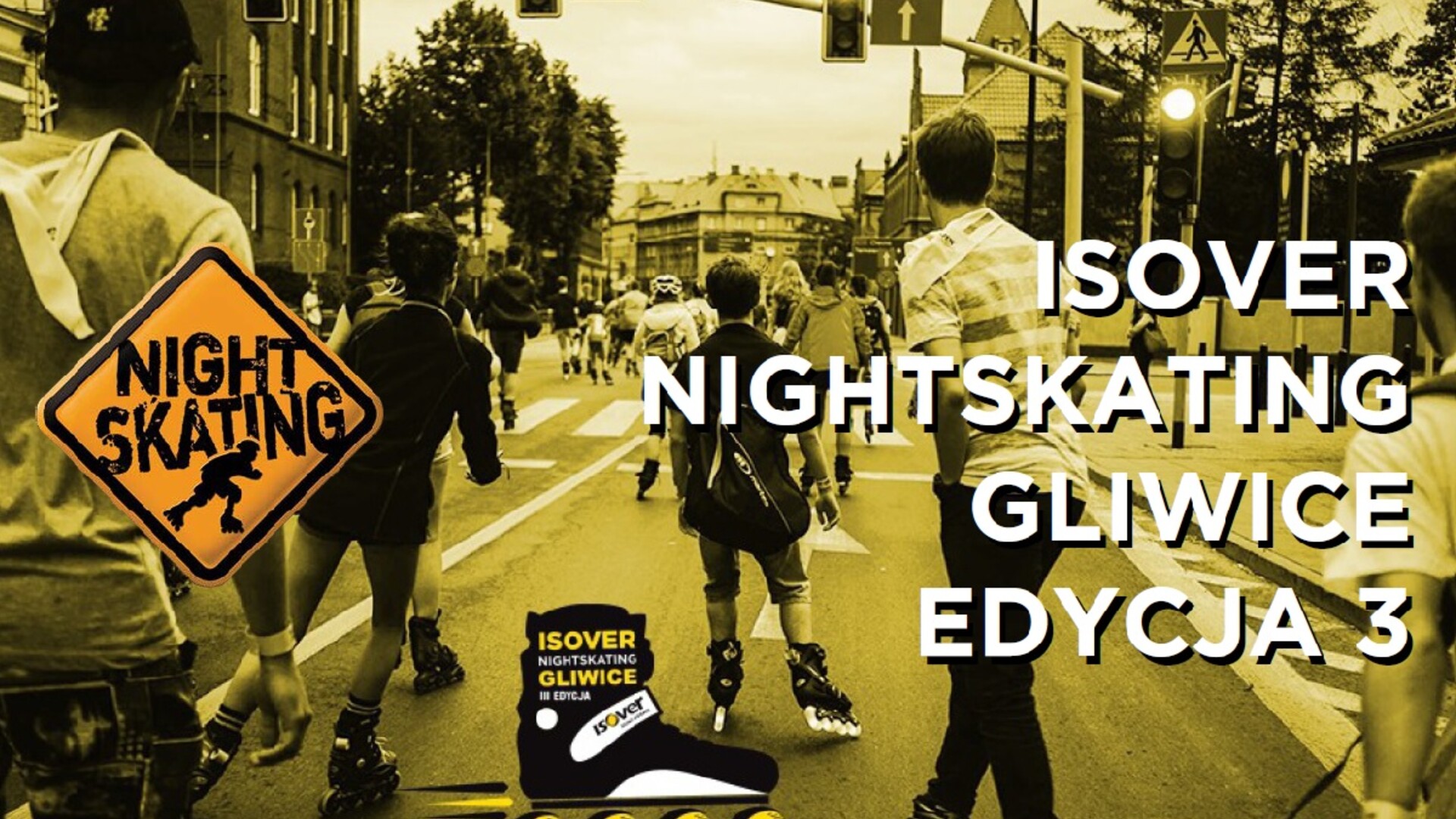 ISOVER Nightskating Gliwice 2022 z Weberem ISOVER Nightskating Gliwice 2022 z Weberem