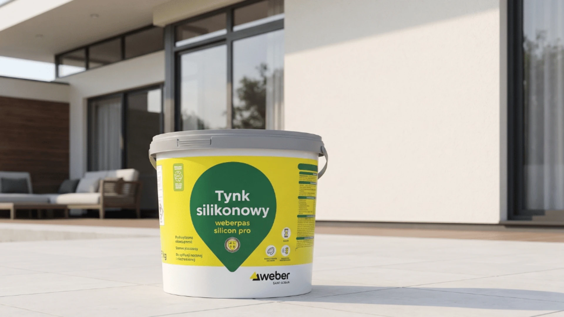 Tynk silikonowy Weber