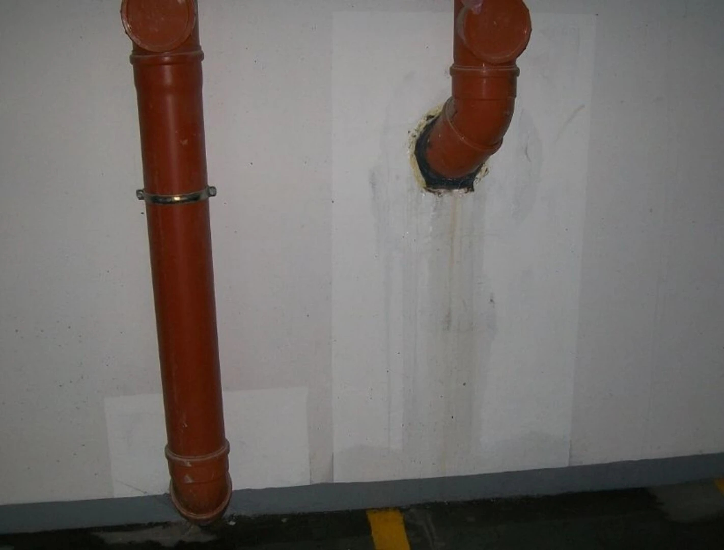 nieszczelność przy instalacji