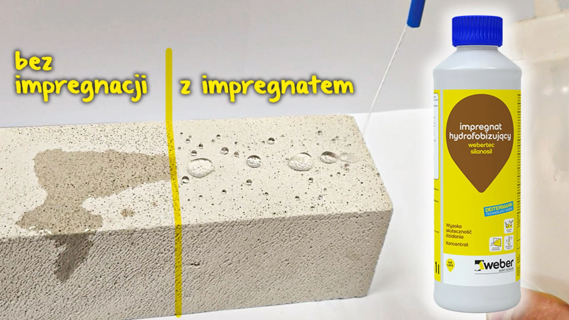 zabezpieczone impregnatem