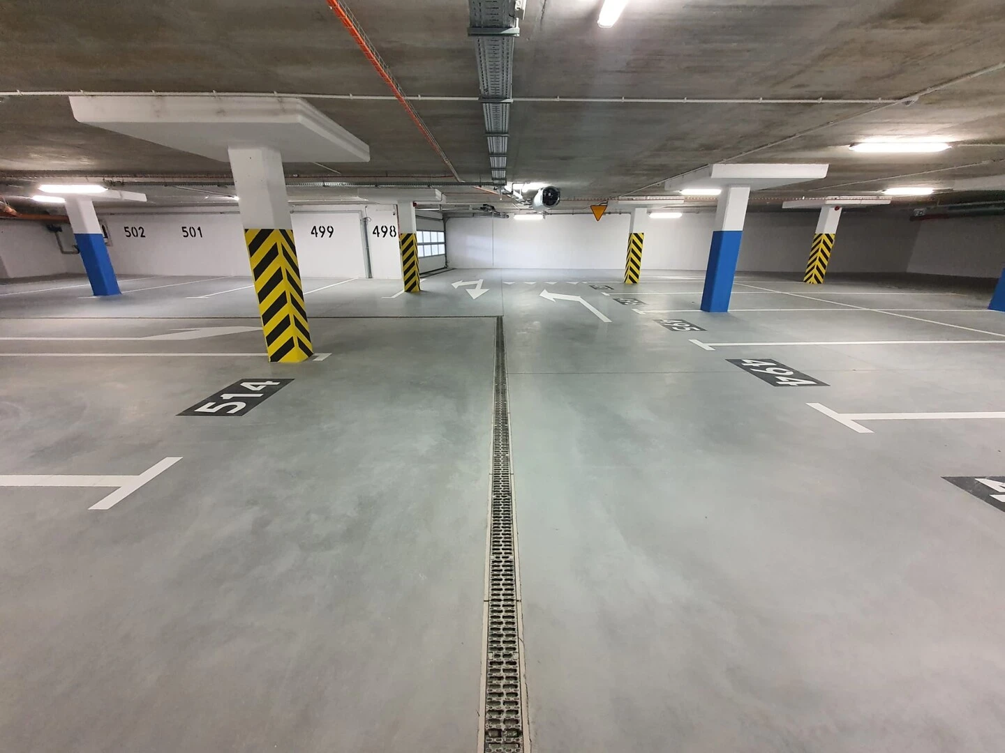 Parking podziemny w Poznaniu