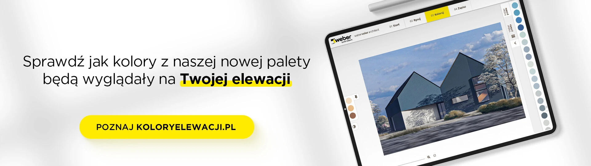 sprawdź jaki kolor tynku na fasadę domu