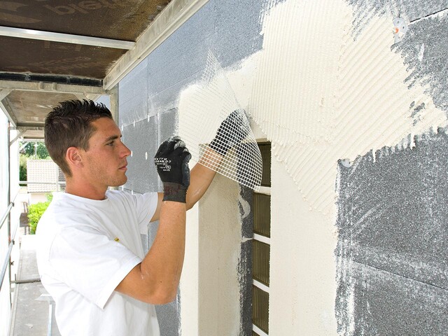 zbrojenie siatką elewacji